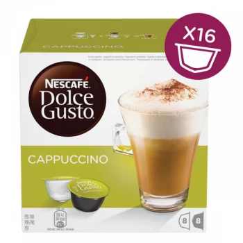 Капсулы для кофемашин Nescafe Cappuccino (16шт)(Cappuccino (16шт))