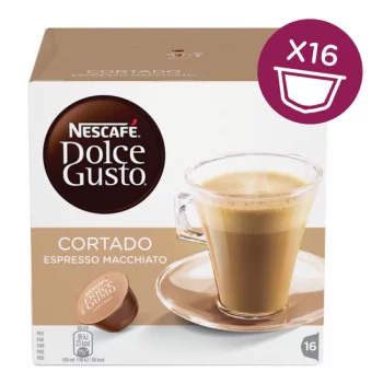 Капсулы для кофемашин Nescafe Cortado Espresso Macchiato (16шт)(Cortado Espresso Macchiato (16шт))