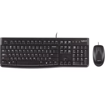 Комплект клавиатуры и мыши Logitech Desktop MK120, Black (920-002561)(Desktop MK120, Black (920-002561))